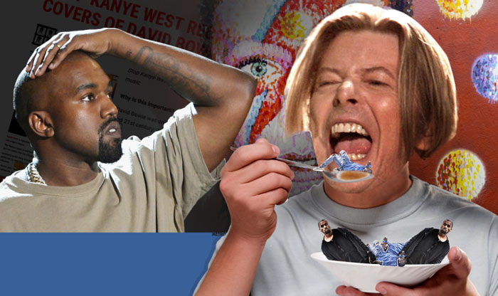 Petisi Stop Kanye West Rilis `Covers Album` David Bowie Didukung Publik